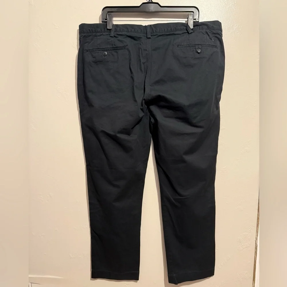 Polo Ralph Lauren Men's Black The Polo Chinos Classic Cotton Twill Size 40x30